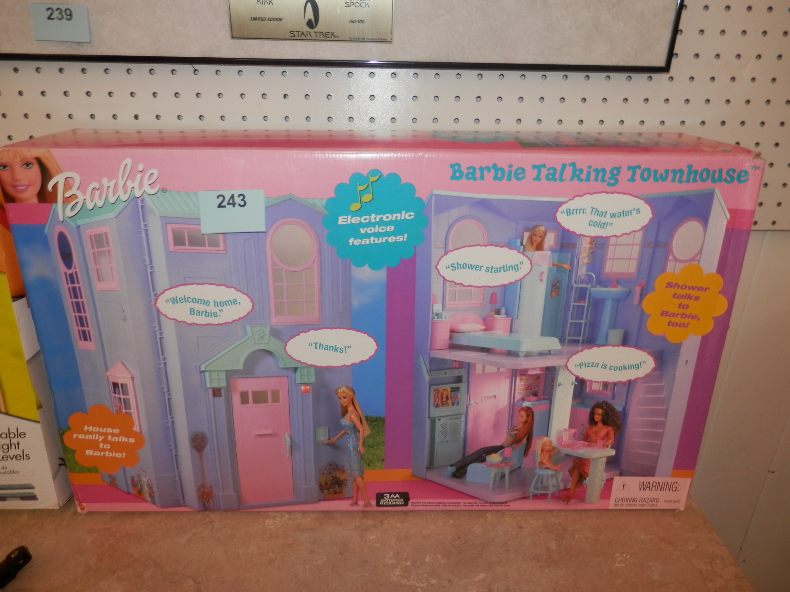 barbie talking townhouse battery compartment